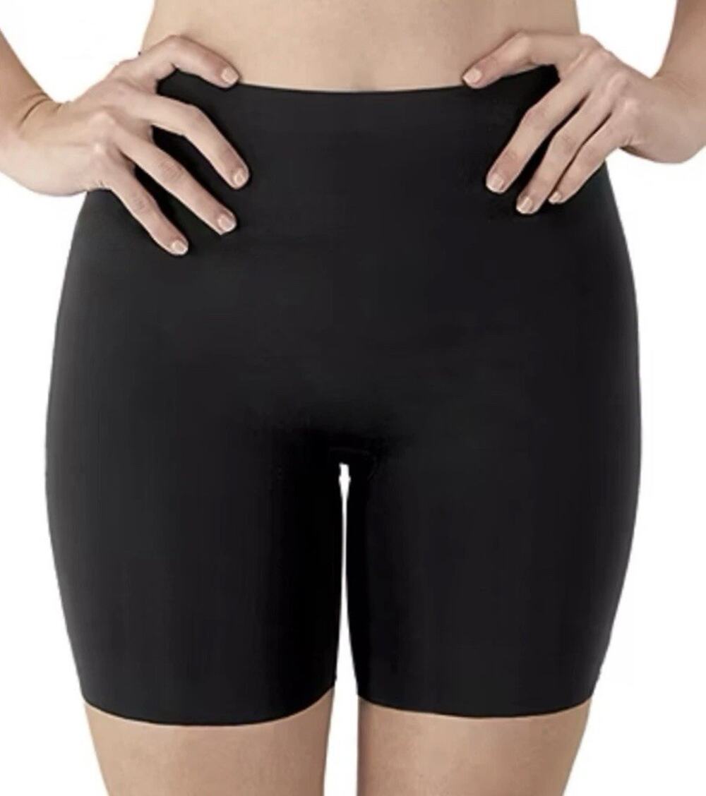 MAIDENFORM Modern Firm Tummy Control Black Shaping Shorty Womens Sz XL